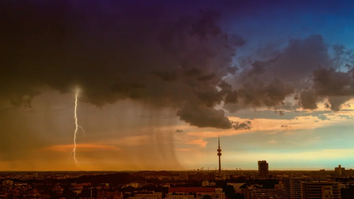 After the rain, the thunder and the wind