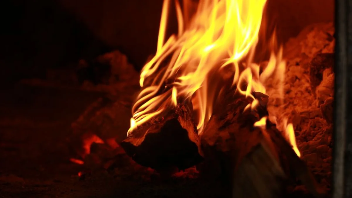 The Great Smoky Fire in Port O’Charlie in southern Albania